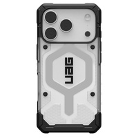 Funda UAG Pathfinder transparente MagSafe para iPhone 17 Pro Max color plata hielo