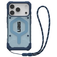 Funda UAG Pathfinder transparente con MagSafe para iPhone 17 Pro Max y cordón Blues