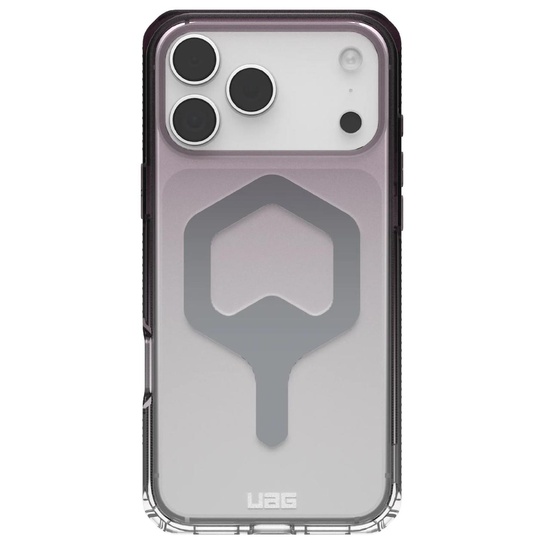 Funda UAG Plyo Magsafe para iPhone 17 Pro, color negro transparente y degradado