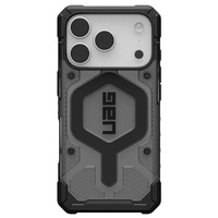 Funda UAG Pathfinder transparente MagSafe para iPhone 17 Pro Max ceniza/negro