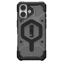 Funda UAG Pathfinder transparente MagSafe para iPhone 17 color ceniza/negro