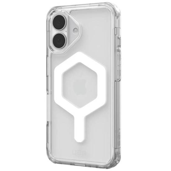Funda UAG Plyo Magsafe para iPhone 17, color blanco hielo