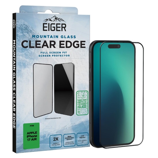 Eiger Folie Sticla 3D Mountain Glass GRS iPhone Air Clear