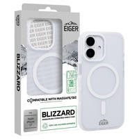 Eiger Husa Blizzard Magsafe GRS iPhone 17 Alb