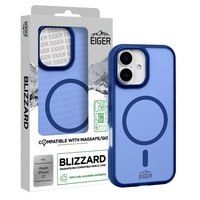 Eiger Husa Blizzard Magsafe GRS iPhone 17 Albastru
