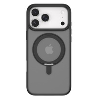 Devia Case Eleguard Series Magnetisch Schokbestendig iPhone 17 Pro Zwart, met 360 graden draaibare ondersteuning