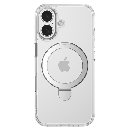 Funda Devia Clean Series Magnética Antigolpes para iPhone 17 Transparente, con soporte