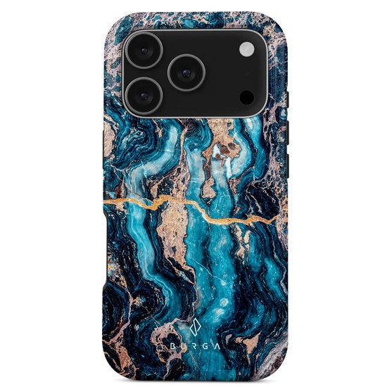 Funda Burga Husa de doble capa Magsafe Mystic River para iPhone 17 Pro