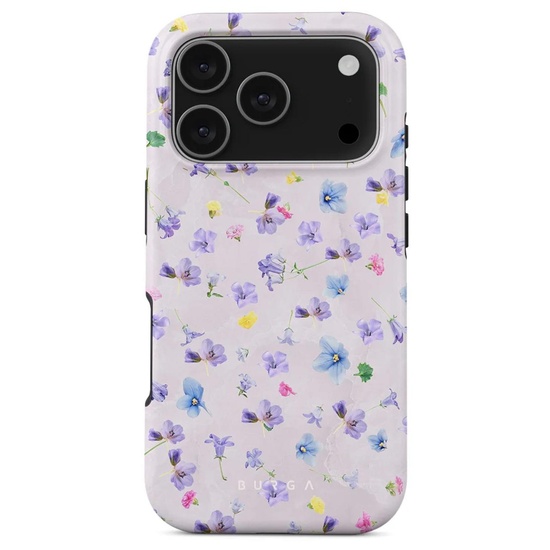 Funda Burga Husa de doble capa Magsafe Wildflower para iPhone 17 Pro