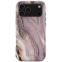 Funda Burga de doble capa Magsafe dorada y topo para iPhone 17 Pro Max