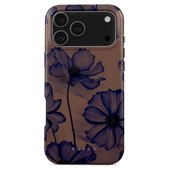 Funda Burga Husa de doble capa Magsafe Velvet Night para iPhone 17 Pro Max