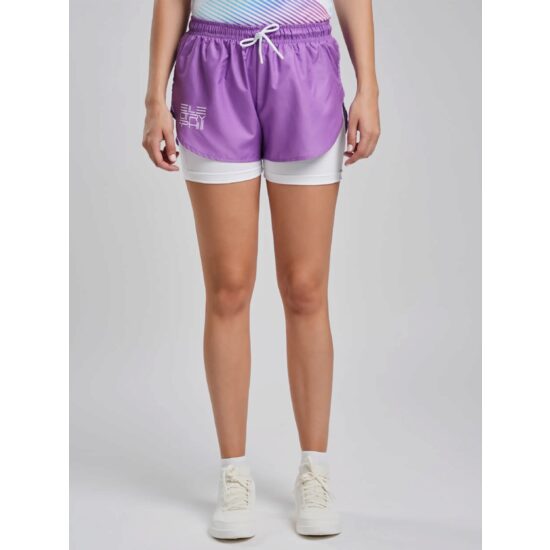 Șort femei ELECTRYPHY Elevate Mov XS