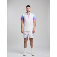 Tricou polo bărbați ELECTRYPHY Elevate Alb XL