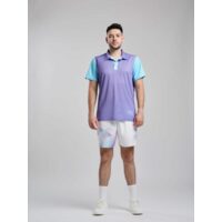 Tricou polo bărbați ELECTRYPHY Elevate Mov XL