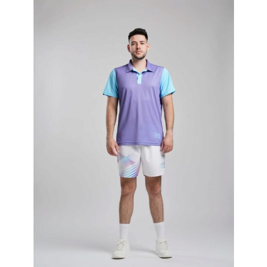 Tricou polo bărbați ELECTRYPHY Elevate Mov XL