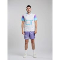 Tricou bărbați ELECTRYPHY Tryumph Alb XL