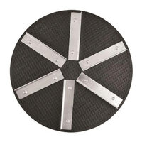 Schaber mit Schabern für Gipsschleifmaschine 390 mm