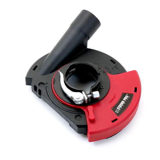 Beschermkappen voor haakse slijper (flex) met afzuigsysteem 115/125 mm, Strend Pro