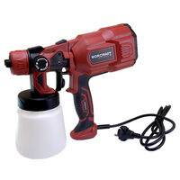 Pistola elettrica per verniciatura, vaso inferiore, 550 W, 800 ml, 1,8 mm, Warcraft