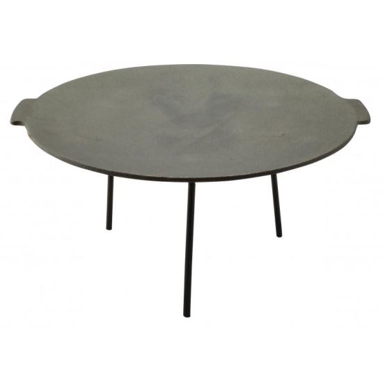 Disco per griglia, ghisa, con gambe, 45x23 cm, Perfect Home