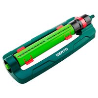 Oszillierender Sprinkler, 18 Düsen, 418 m², Verto