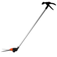 Forbici per erba, prato, rotanti, 90 gradi, con manico, 100 cm, Strend Pro