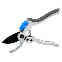 Forbici da giardino, tipo bypass, curve, per rose, alberi, viti, 25,3 cm, Aquacraft