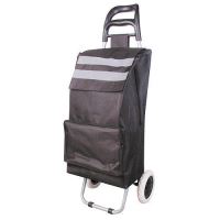 Boodschappentas/kar op wielen, PE, PVC, EVA, 30 kg, 35x30x96 cm, Demeter