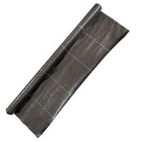 Foglio antierbacce, polipropilene, tessuto, nero, 100 g/m2, 1x20 m