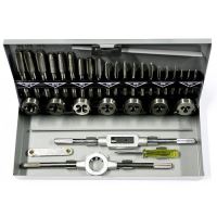 Kranen en snijplaten, set van 33 stuks, M3-M12
