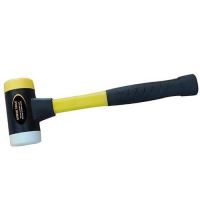 Rubber hammer, plastic, fiber handle, 900 g, Strend Pro