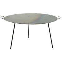 Disco per griglia, metallo, con gambe, 60,5x32,3 cm, Perfect Home