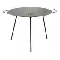 Disco per griglia, in metallo, con gambe e gancio, 48,7x32 cm, Perfect Home