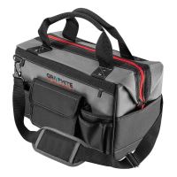Werkzeugtasche, mit Griffen und Tragegurt, Polyester, 15 Taschen, 18,5 l, 46 x 24 x 45 cm, Graphite Energy