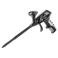 Schiuma applicata a pistola, Teflon, alluminio, impugnatura bimateriale, nera, NEO