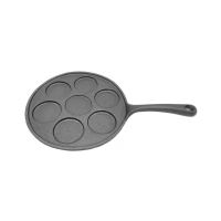 Cast iron pan, round, for pancakes and eggs, 23.5 cm, Magic Home