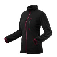 Fleecejacke für Damen, Modell Woman Line, schwarz, Größe XL/42, NEO