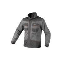Arbeitsjacke, umwandelbar in Weste, 2 in 1, abnehmbare Ärmel, Baumwolle, Größe XL/54, NEO