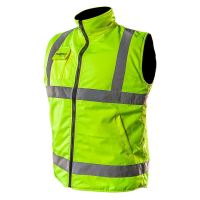 Arbeitsweste mit 2 Seiten, reflektierend, gelb, Modell Visibility, Größe S/48, NEO