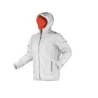 Arbeitsjacke, reflektierend, weiß, Modell REFLECTIVE, Größe M/50, NEO