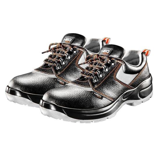 Leren werkschoenen, S1P, SRA, maat 44, NEO