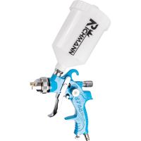 Lackierpistole, Mini, Obertopf, Kunststoff, HVLP, 0,6 L, 1,4 mm, Richmann