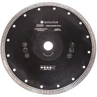 Disco diamantato turbo sottile, piastre in ceramica, taglio a secco e a umido, 230 mm/22,23 mm, Esclusiva Richmann