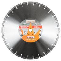 Disco diamantato, cemento, taglio a umido e a secco, 400 mm/25,4 mm, Esclusiva Richmann
