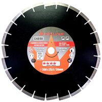 Disco diamantato, asfalto, taglio a secco e a umido, 350 mm/25,4 mm, Esclusiva Richmann