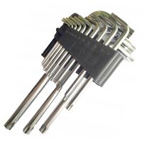 Lange Kugelkopf-Torx-Schlüssel T10-T70mm, 13 Stück RICHMANN