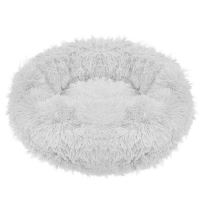 Cuccia morbida per cani/gatti, grigia, 90 cm