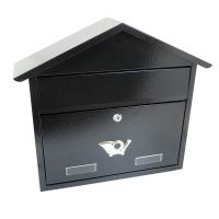 Cassetta postale, nera, formato C4, 43x12x39 cm, Damech