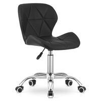 Sedia da ufficio, Artool, Avola, girevole, pelle ecologica, nero, 47,5x55,5x84,5 cm