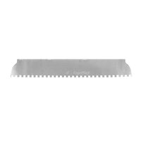 Lama di ricambio con denti 10x10 mm per gelato professionale, Olejnik, acciaio inossidabile, 100 cm x 0,5 mm